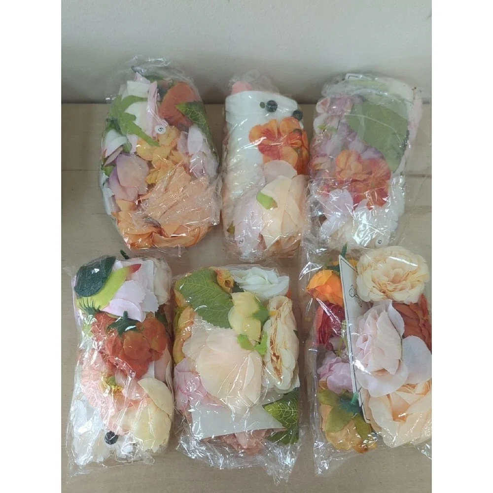 Flower Backdrop Garland 6 Piece